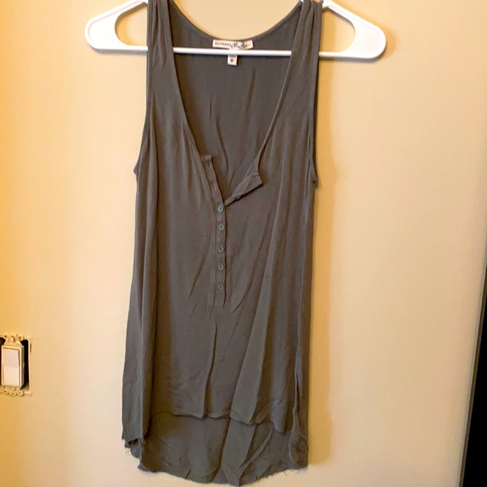 Express army green tank